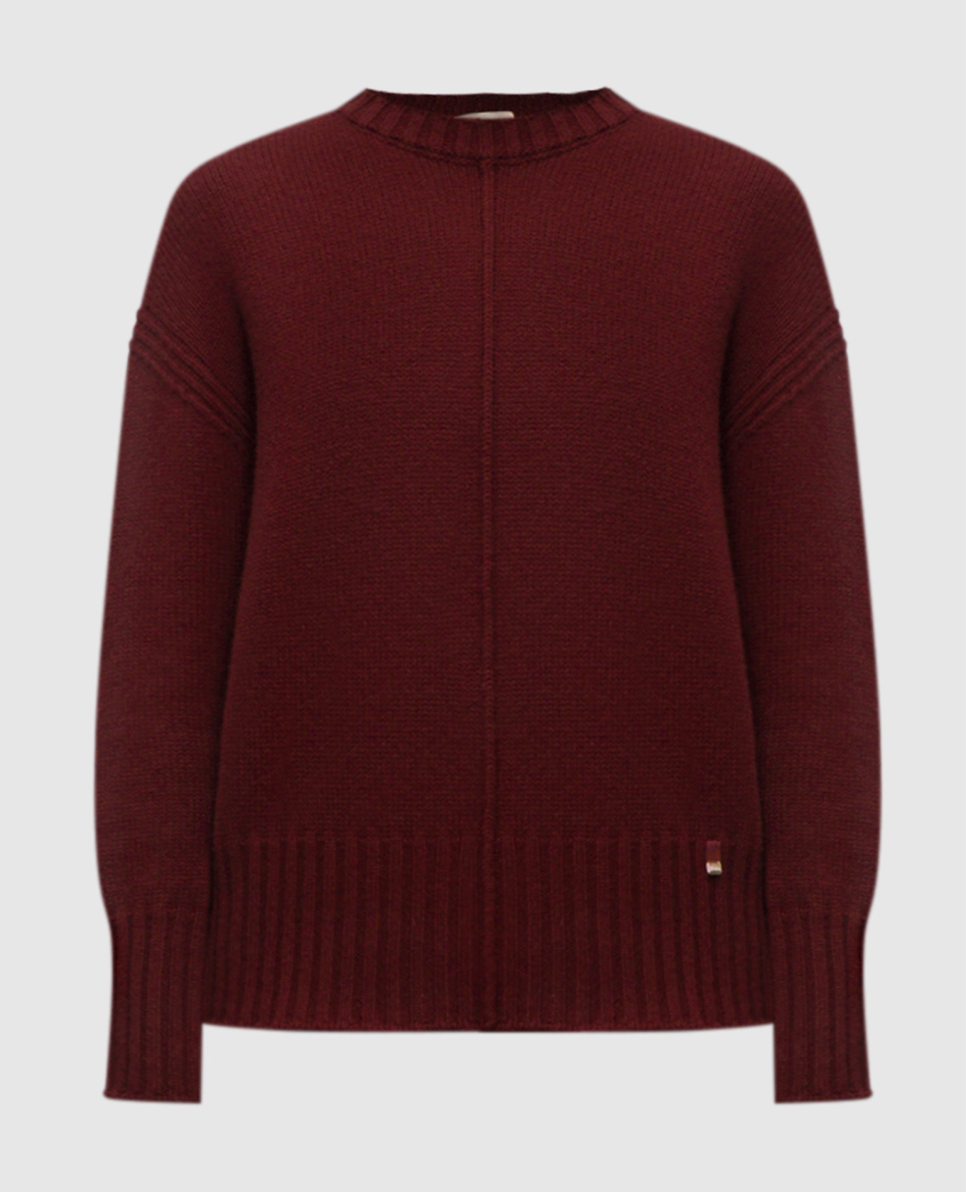 Burgundy wool sweater Herno