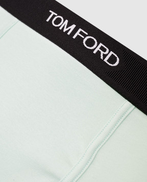Tom Ford Green boxer briefs with logo T4LC31040