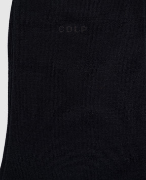 CDLP Blue socks with logo MSO006122201