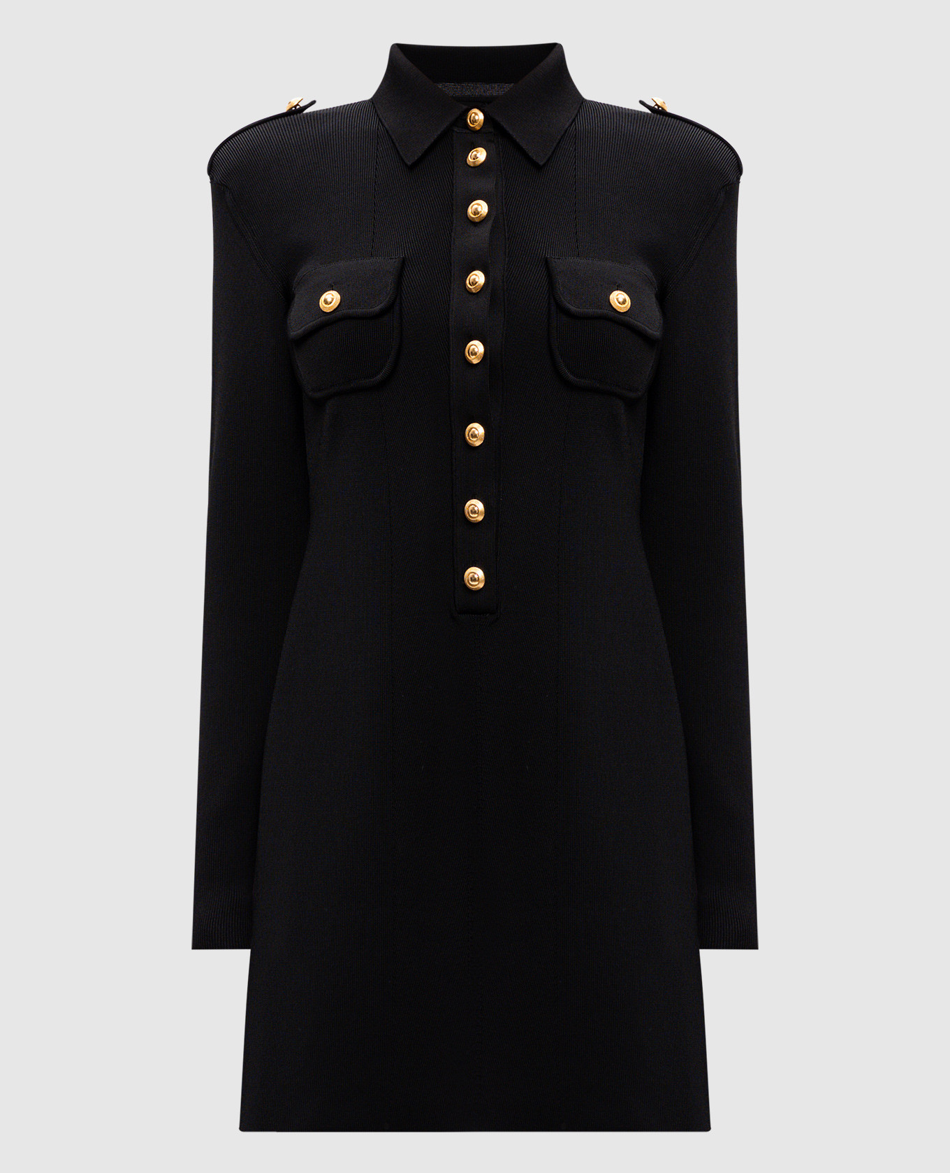 

Black mini dress with a scar Tom Ford