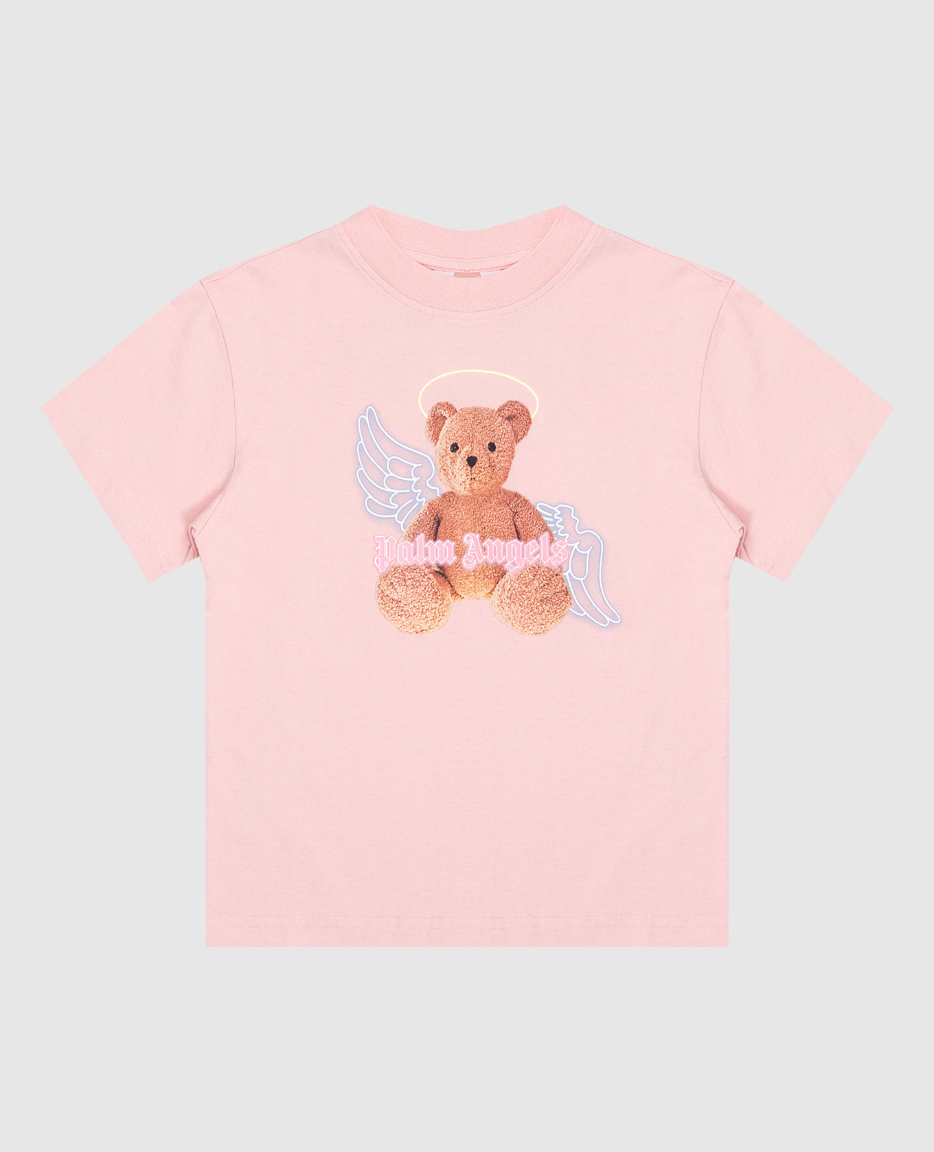 

Children's pink Bear Angel t-shirt Palm Angels