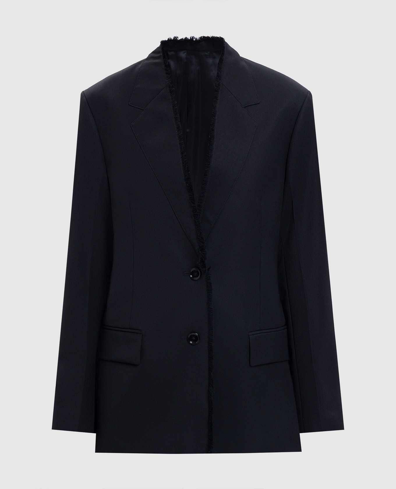 Black wool jacket Toteme
