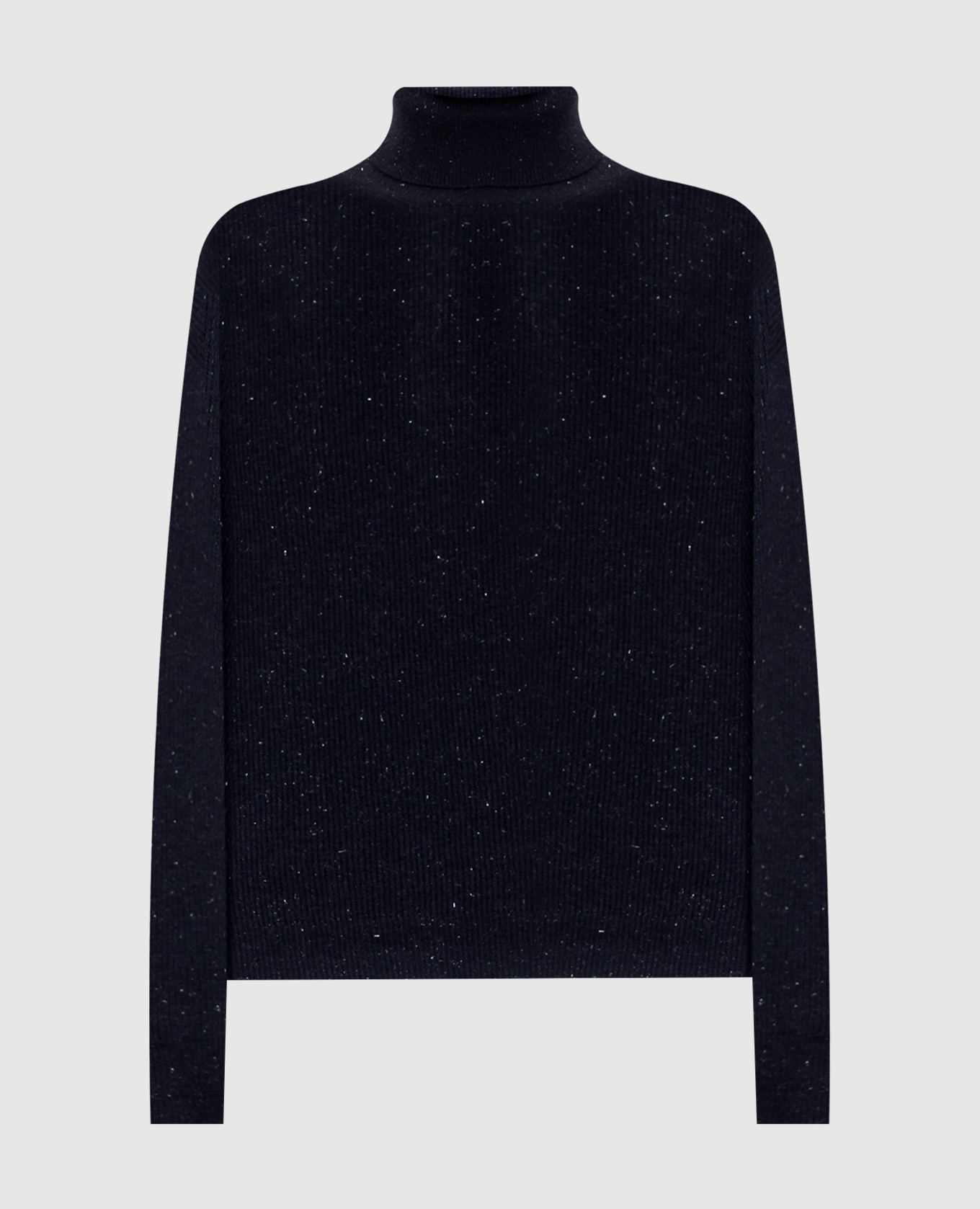 Blue sweater with wool and silk Peserico