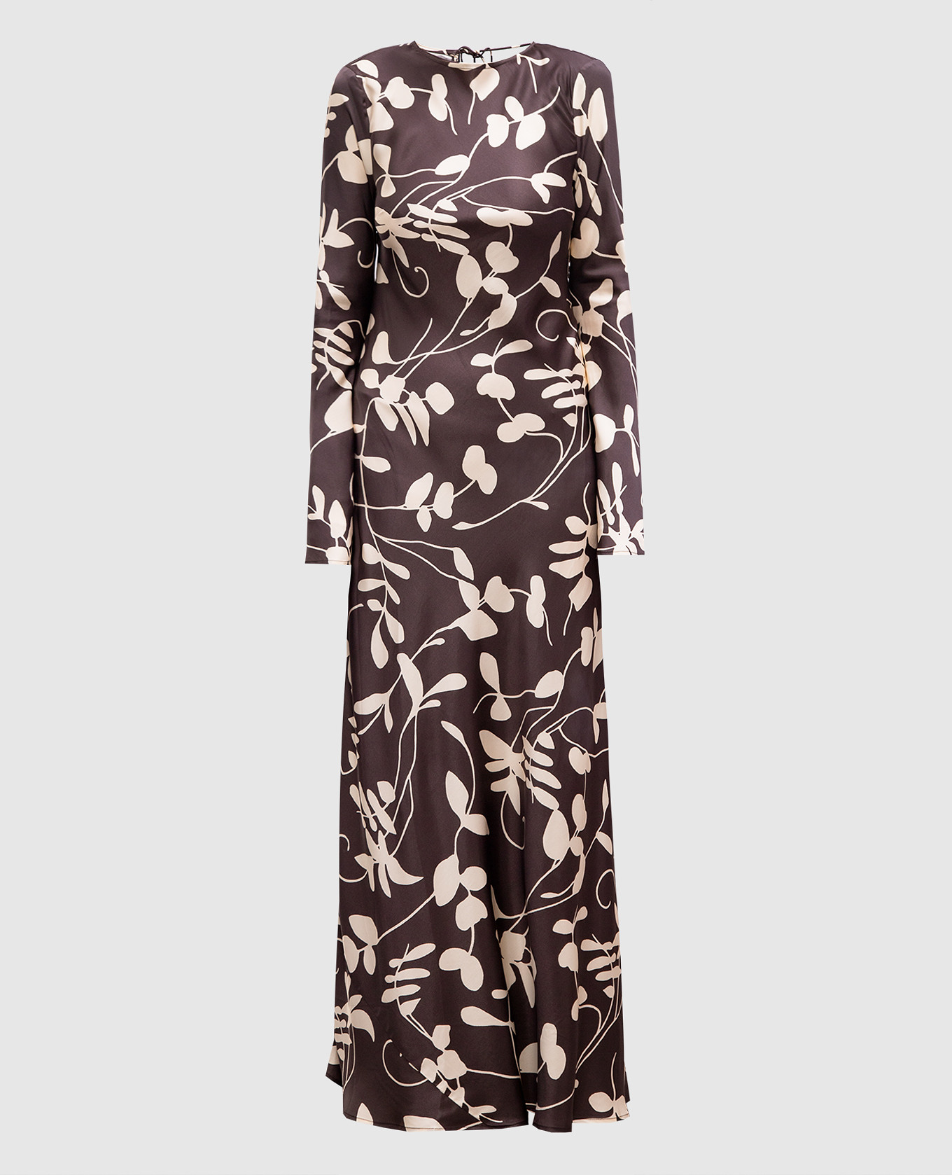 

Faroe brown maxi dress with open back Faithfull