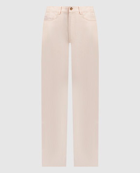 Lou Lou Studio Pink PERAN pants with linen PERAN