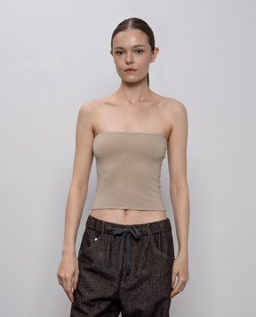 Brunello Cucinelli Beige top M0T1802B19