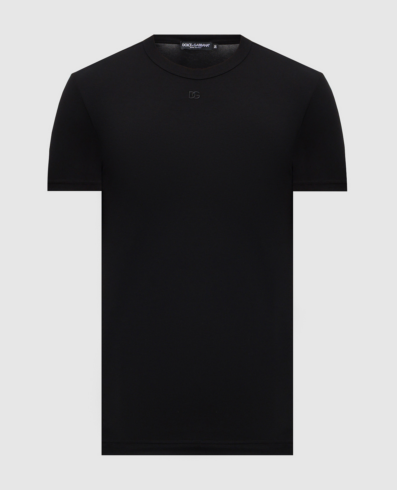 Black T-shirt with logo Dolce&Gabbana