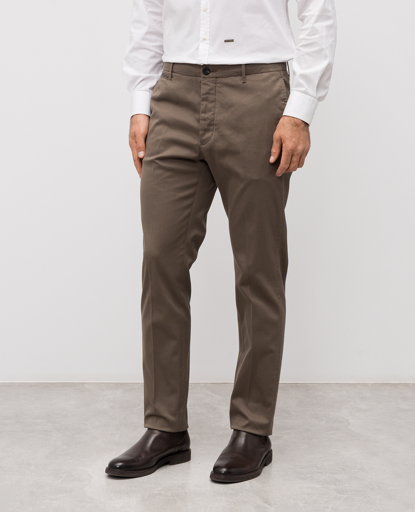 

Khaki pants Peserico
