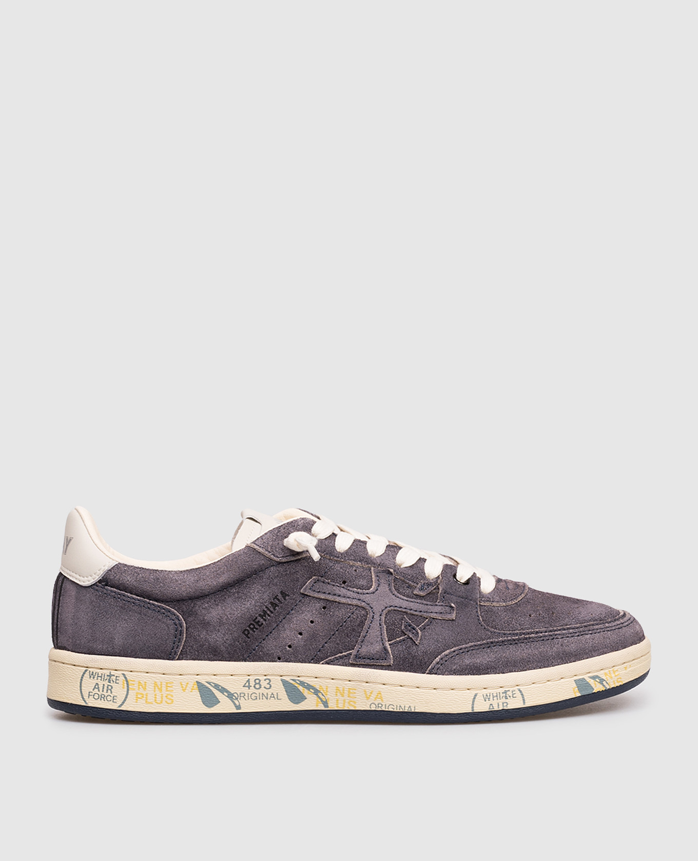 BSKT CLAY grey suede sneakers Premiata
