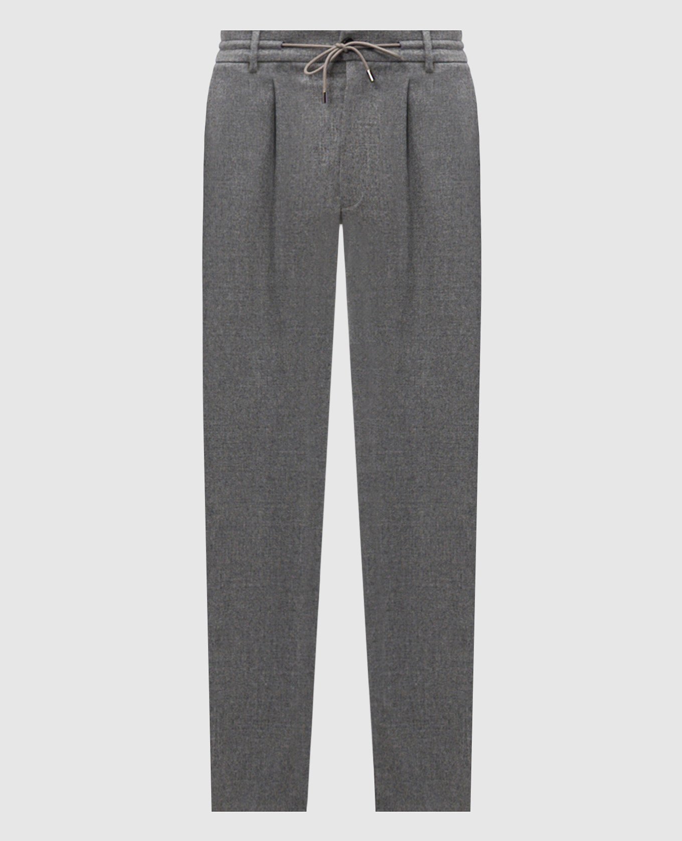 

Anton grey wool and cashmere trousers MooRER