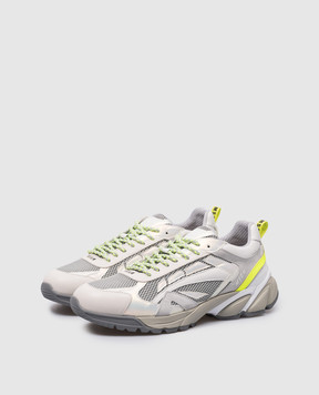 MSGM Vulcano gray sneakers with a holographic effect 3640MS301639