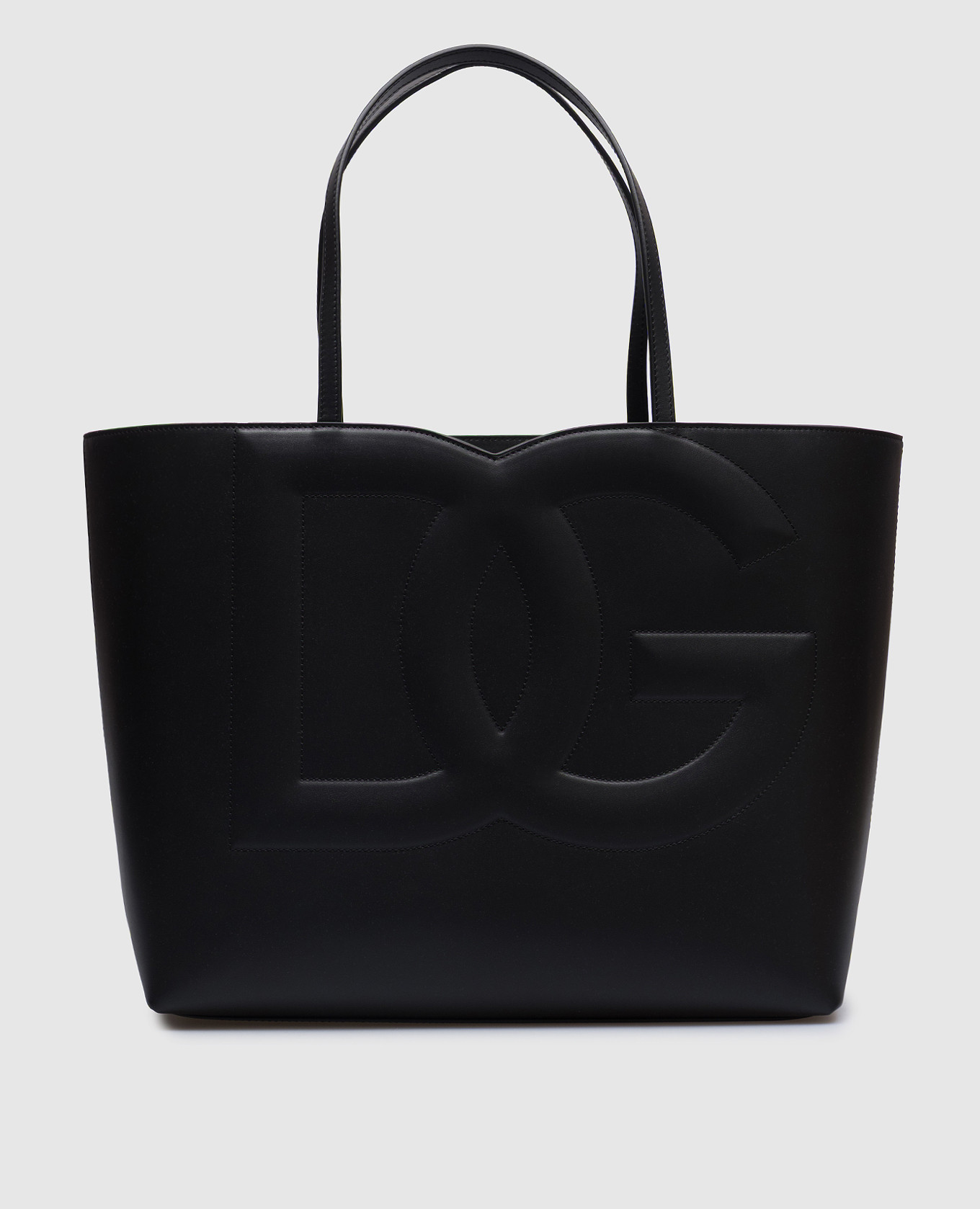 

DG Logo black leather tote bag Dolce&Gabbana