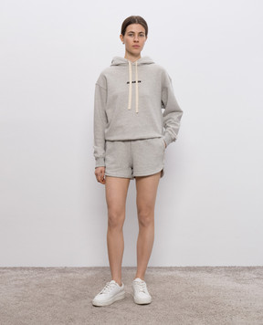 Jil Sander Grey melange shorts J40MU0118J20010