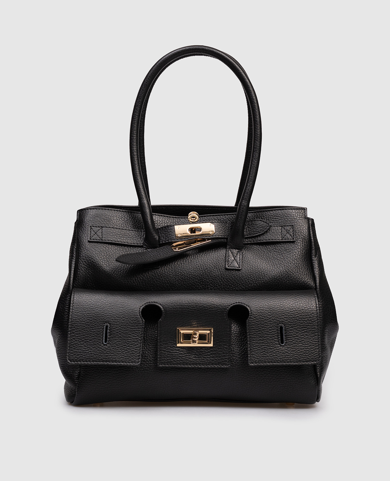

Black leather bag Gianni Notaro