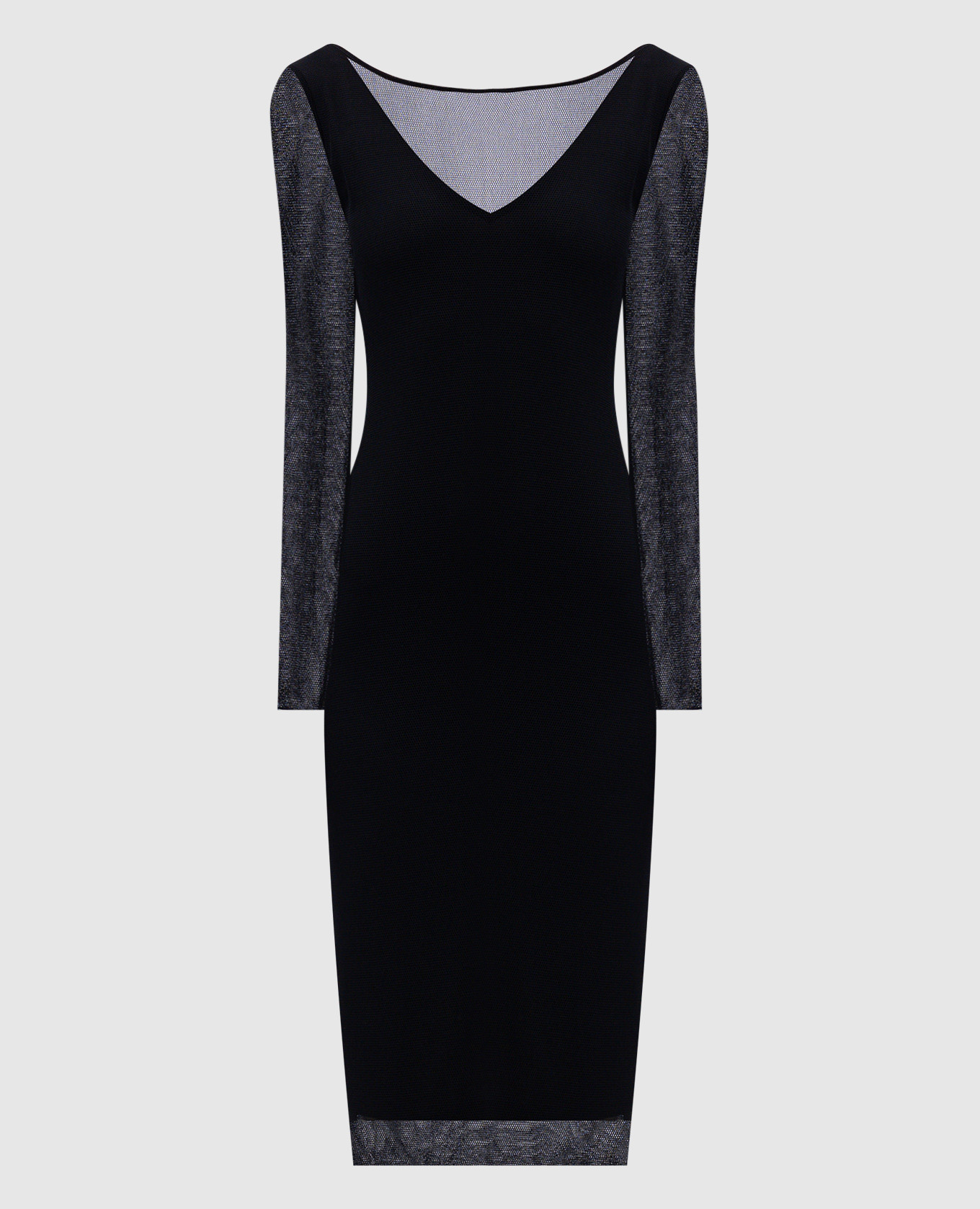 Black midi dress NASELLO Max Mara