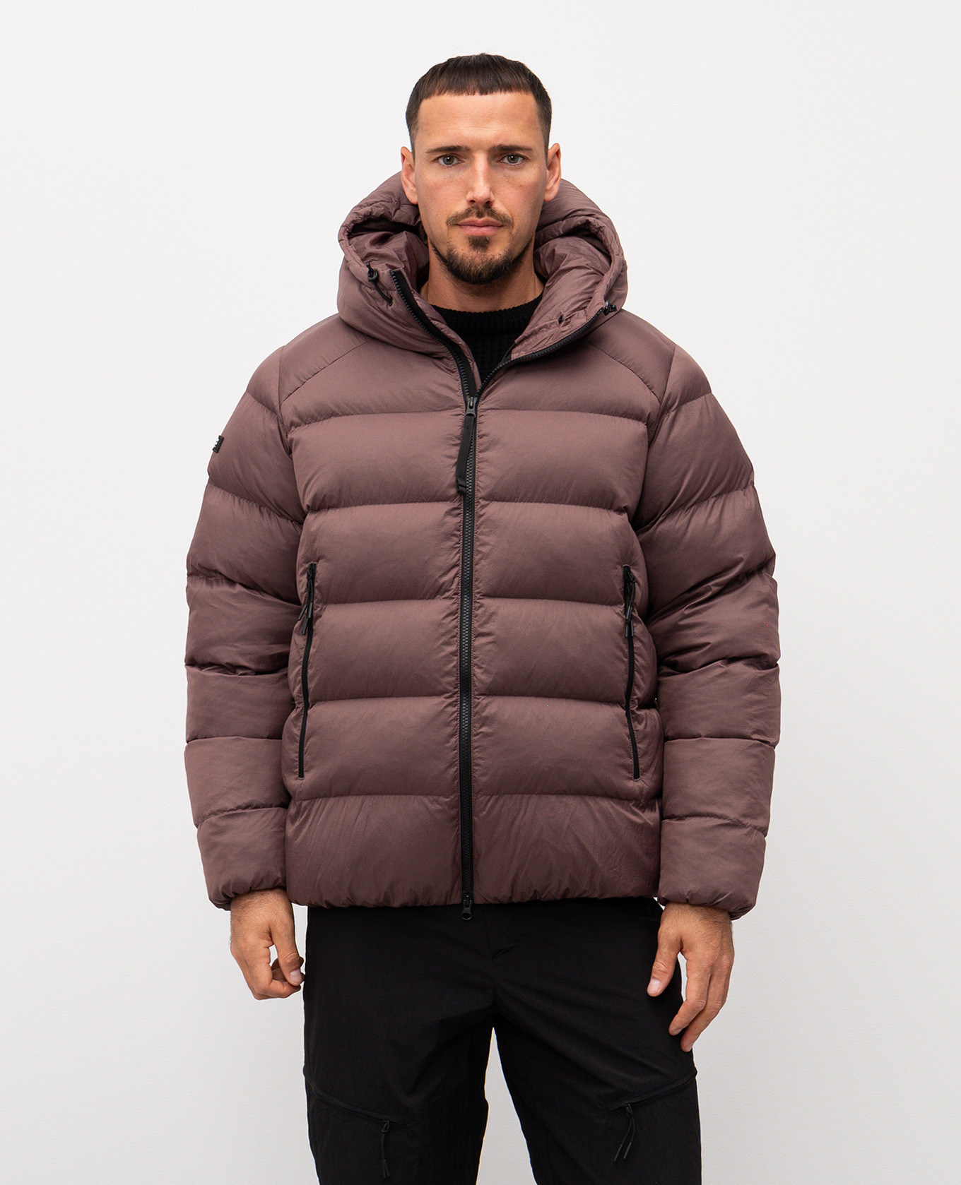 

Brown down jacket RD-CMNSDJ Riotdivision