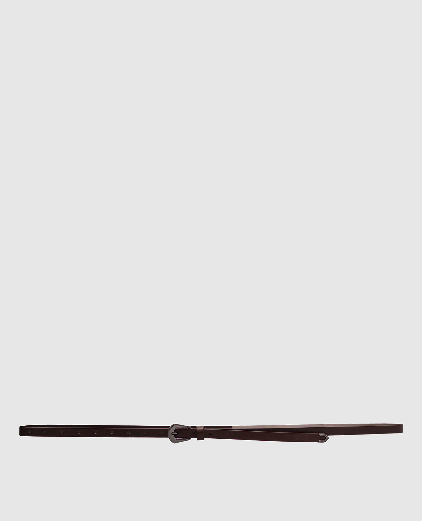 

Brown leather belt Brunello Cucinelli