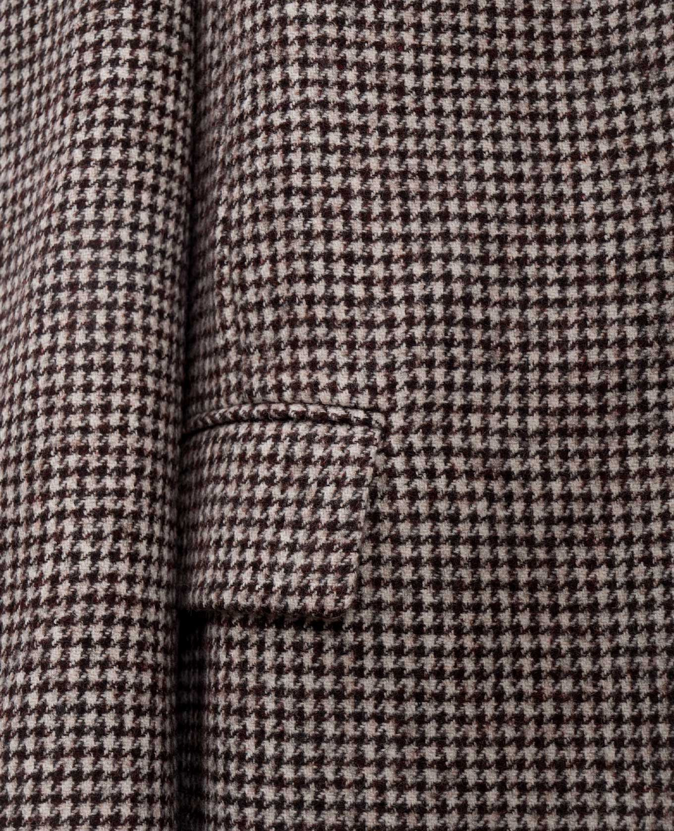 

Brown patterned wool jacket Brunello Cucinelli