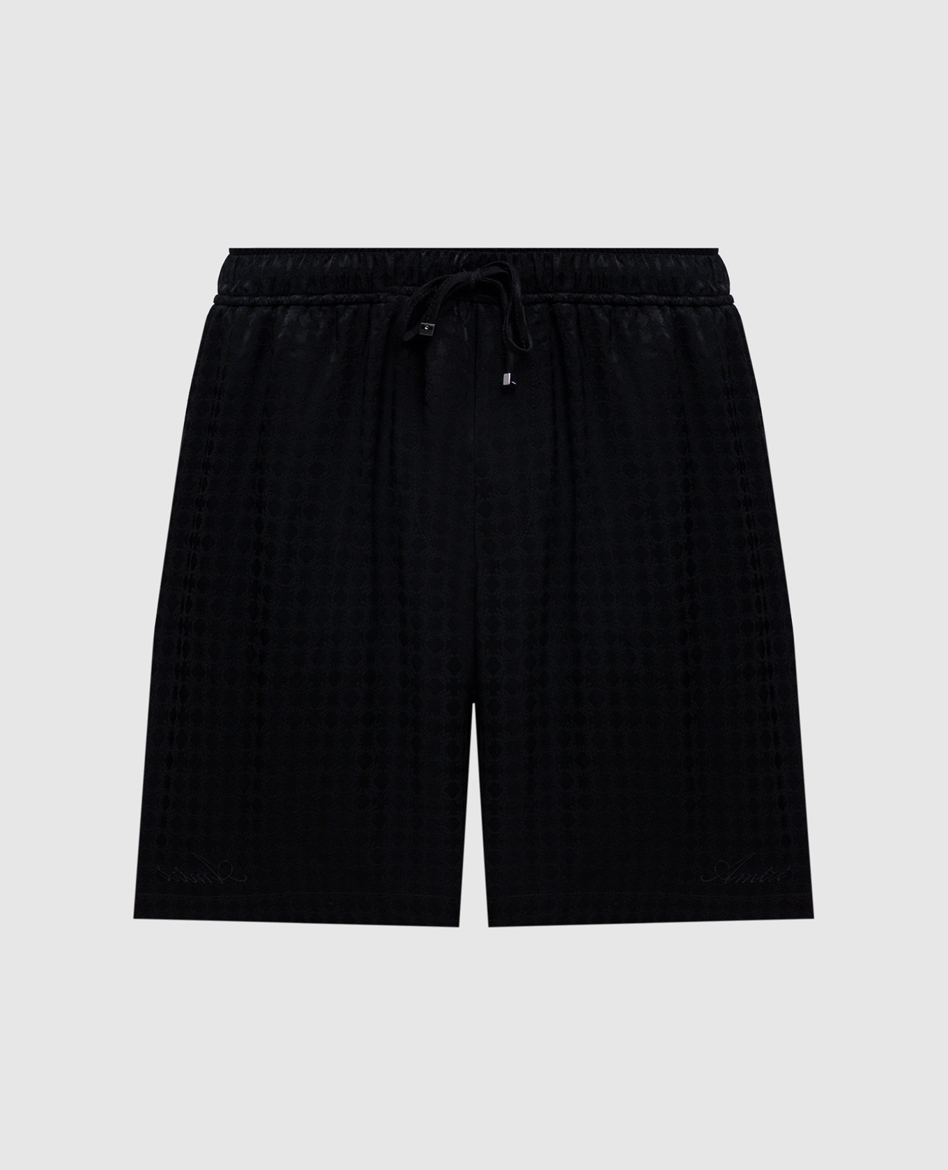 

Black shorts with logo embroidery AMIRI