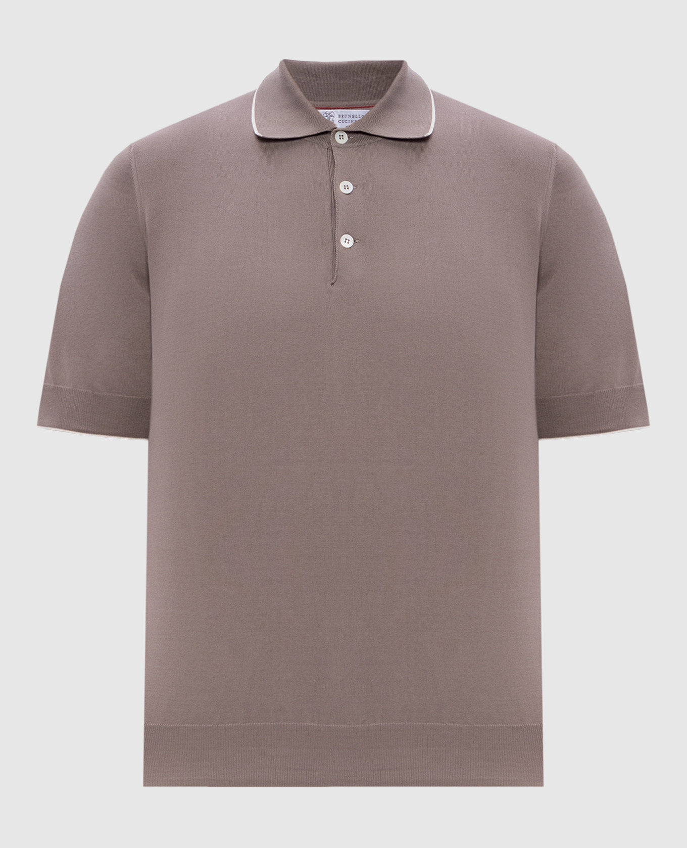 

Beige polo Brunello Cucinelli