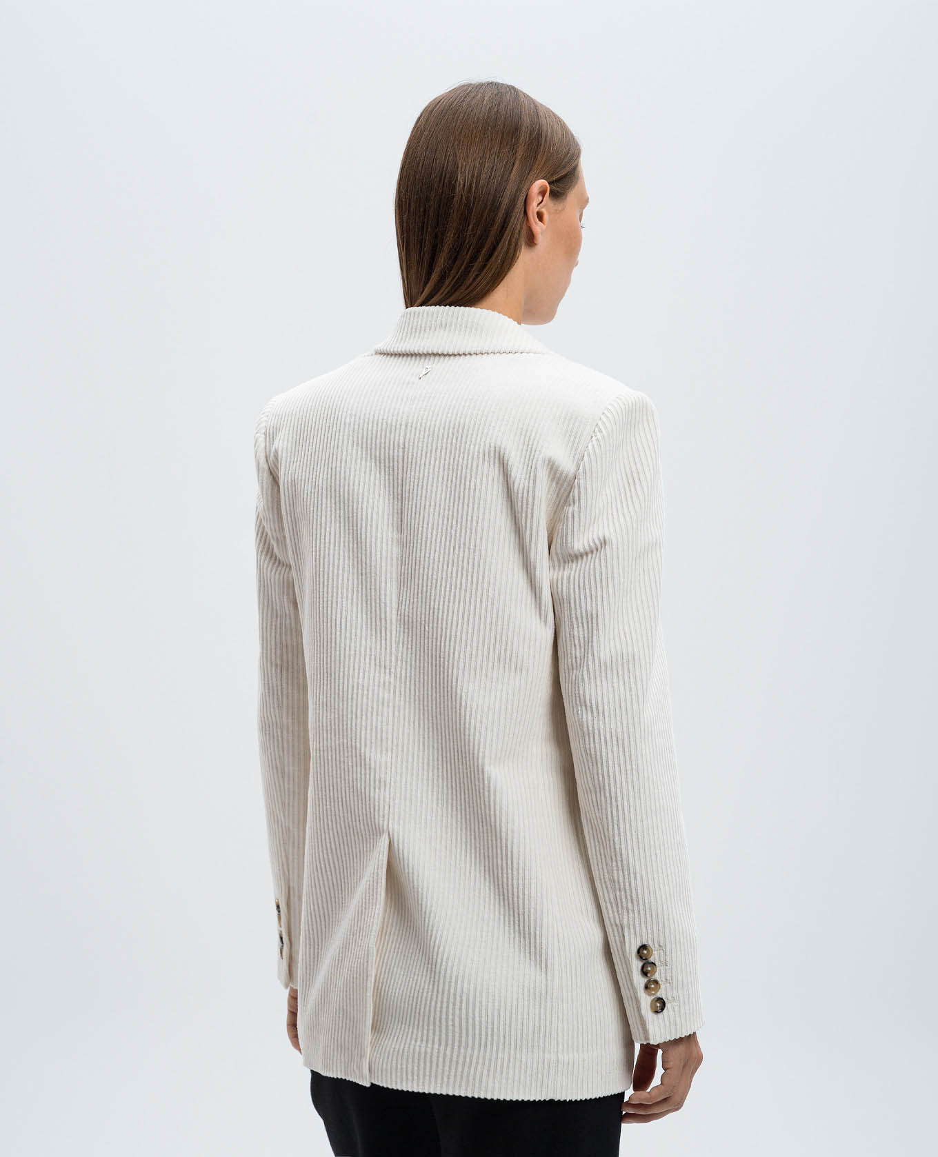 White corduroy jacket Dondup 3