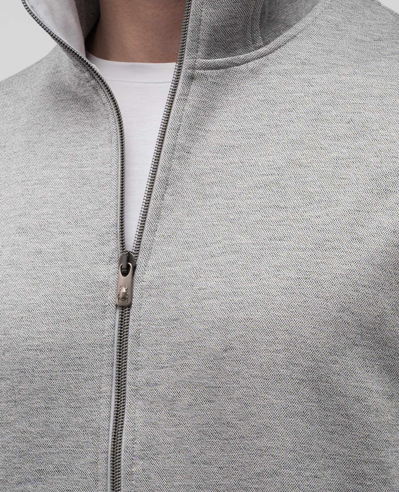 

Grey tracksuit with logo CAPOBIANCO