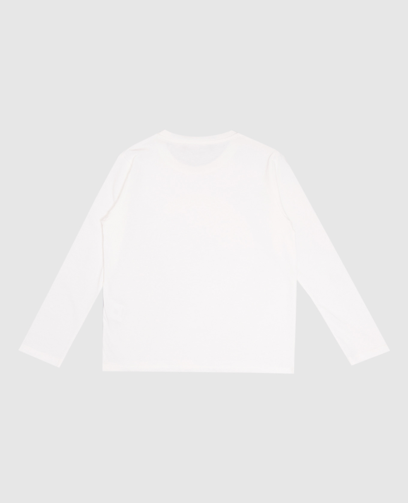 

Children's white Medusa long-sleeve shirt Versace