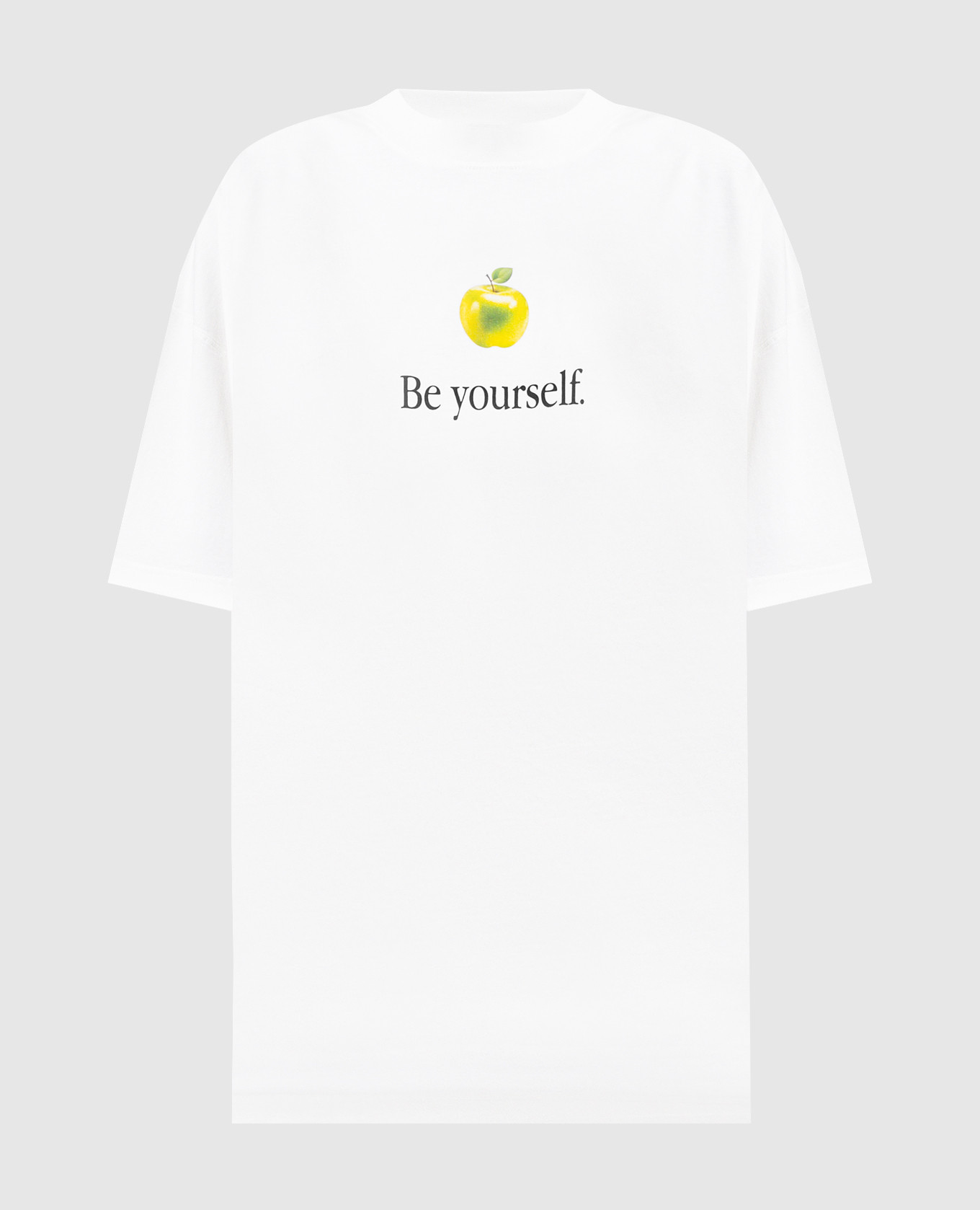 White T-shirt with print Vetements
