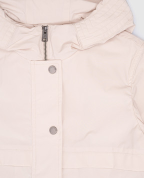 Woolrich Children's beige raincoat in Urban Touch style CFWKOU0444FRUT3128