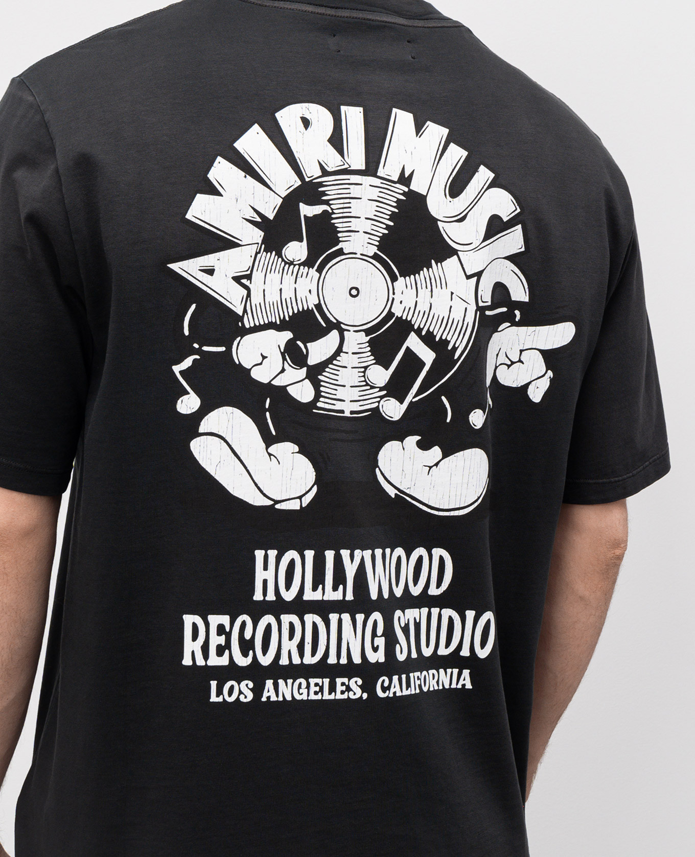 

Black Music Record T-shirt AMIRI