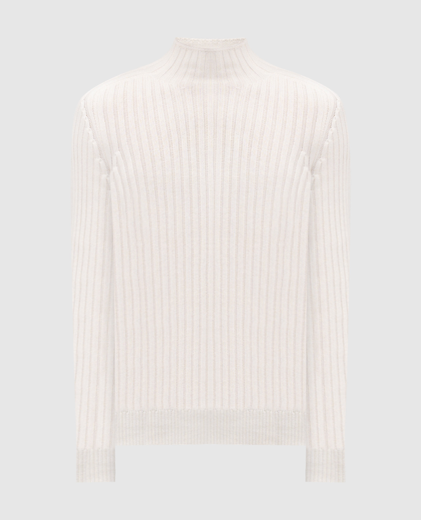 White cashmere sweater Brunello Cucinelli