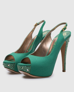 Gina Green sandals with crystals 4255ВЛ13