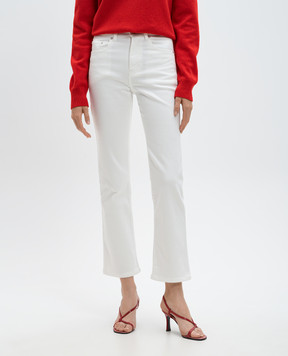 PROENZA SCHOULER White Jasper Jean with distressed effect R2438002DC060