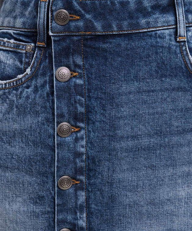 Dondup - Blue denim skirt G583DSK297DIS2 - shop with Cyprus