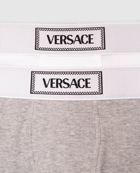 Versace Children's boxer briefs set with logo 10187861A13344