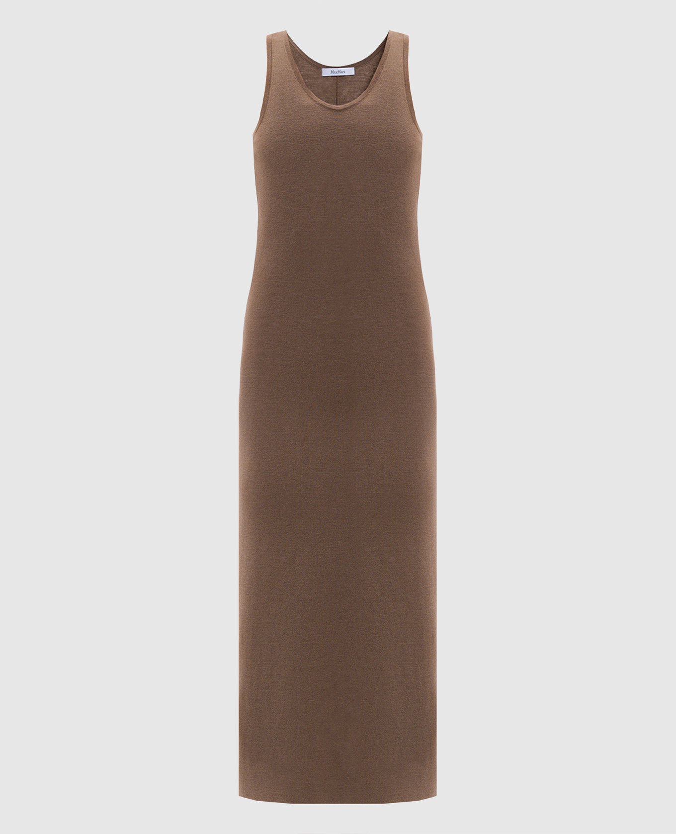 Brown ACERI wool dress Max Mara