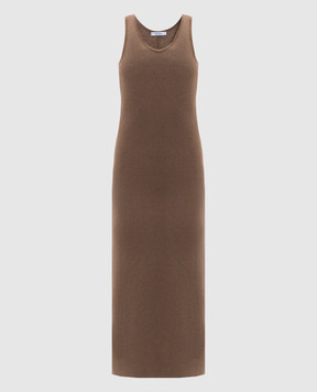 Max Mara Brown ACERI wool dress ACERI