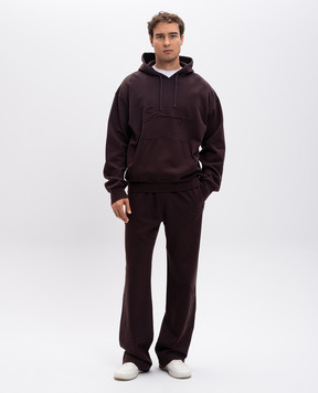 Givenchy Purple sports pants BM51HS3YP1