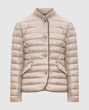 Herno Beige quilted down jacket PI002069D12017Z