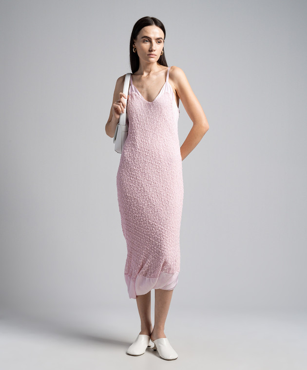 Jil sander pink dress hotsell