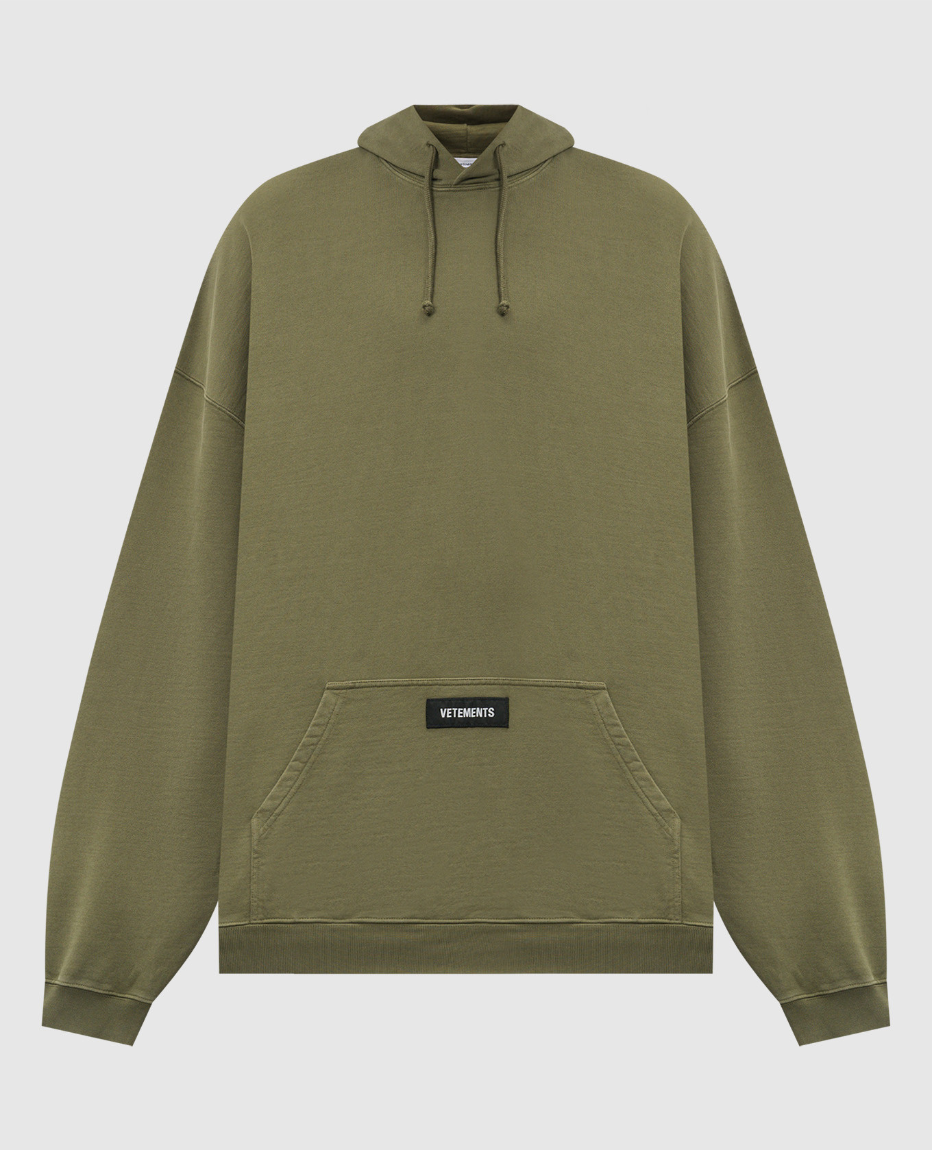 

Green logo hoodie Vetements