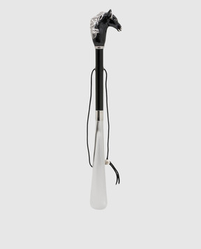 Pasotti Silver horn with a handle in the shape of a horse's head PFPEXXK45
