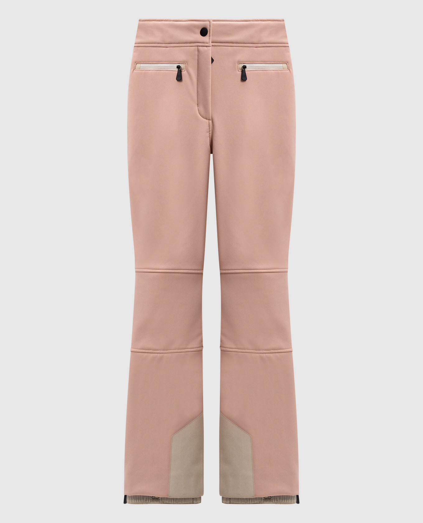 

Pink ski pants with logo patch Moncler Grenoble