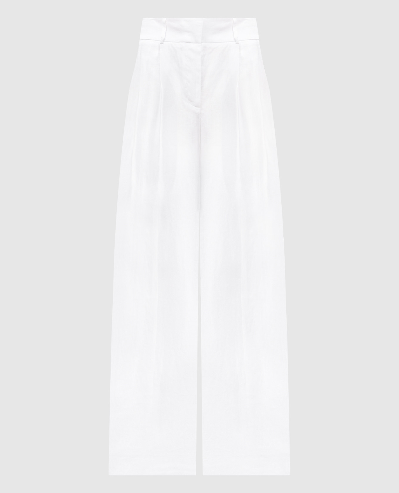 

White linen palazzos Peserico