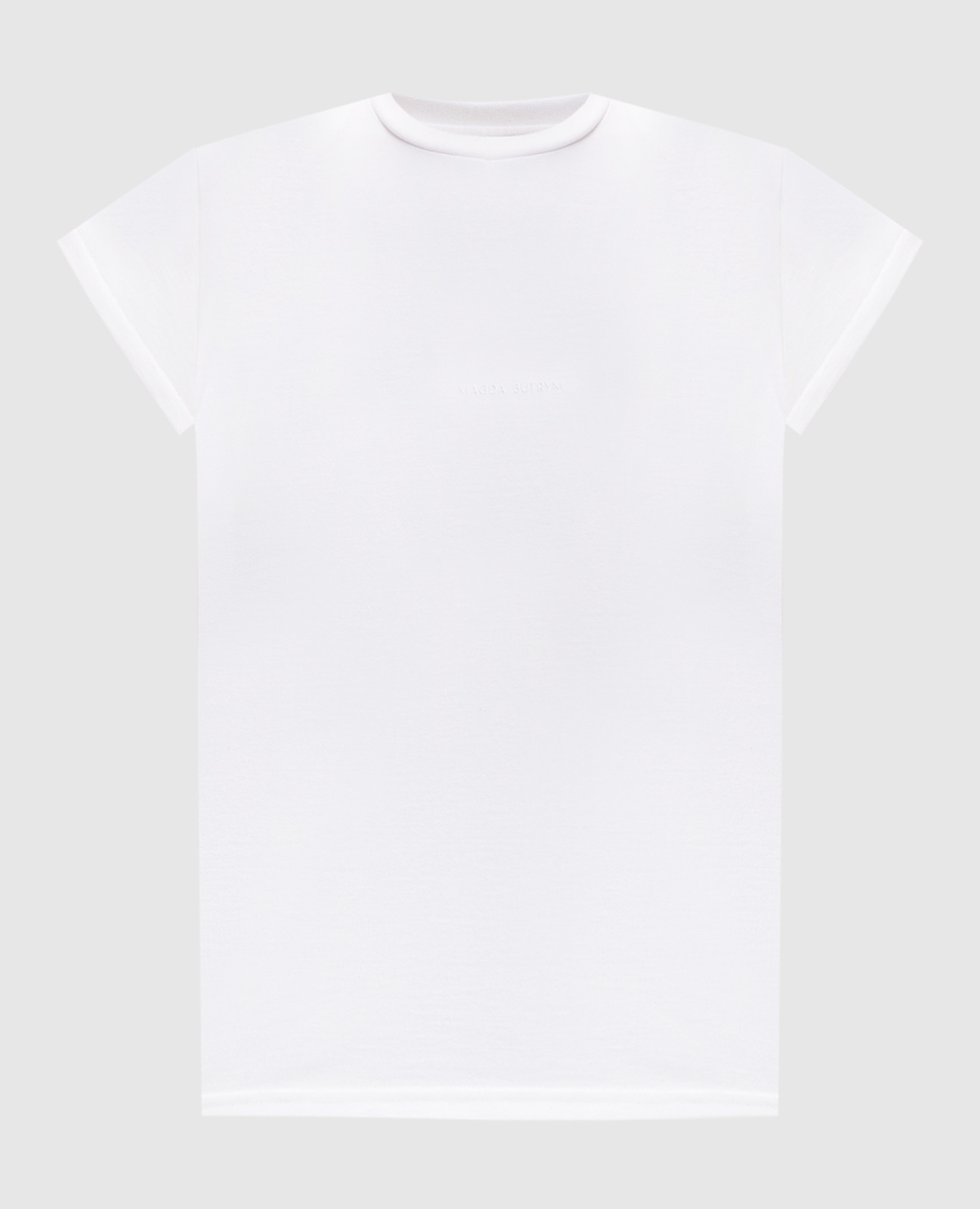 

White T-shirt with logo Magda Butrym