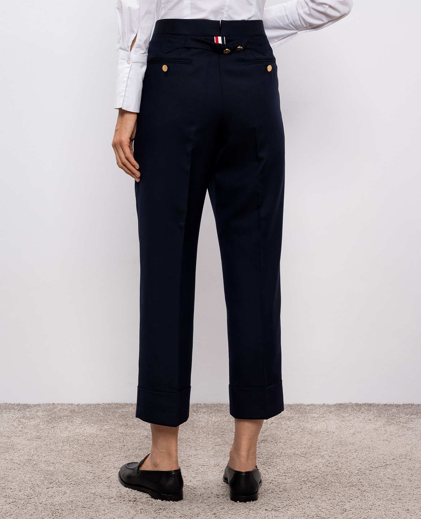 

Blue wool pants Thom Browne