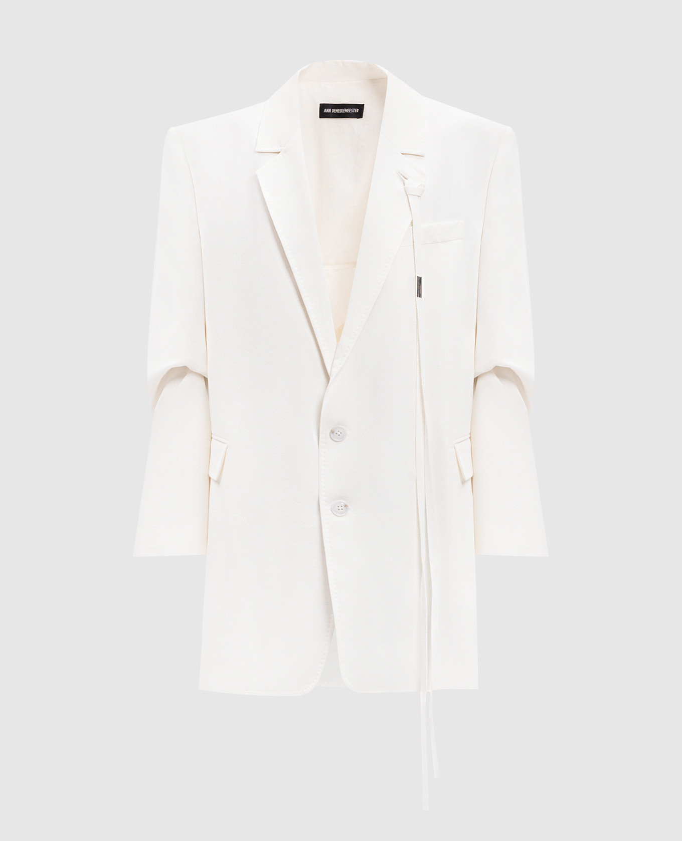 

Agnes white wool jacket Ann Demeulemeester