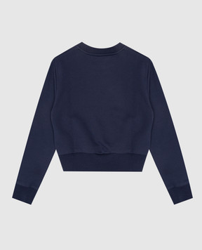 Versace Children's blue sweatshirt with crystals 10181921A14943