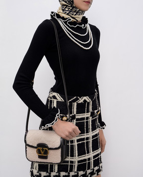Valentino White logo crossbody bag 7W2B0R46QVM
