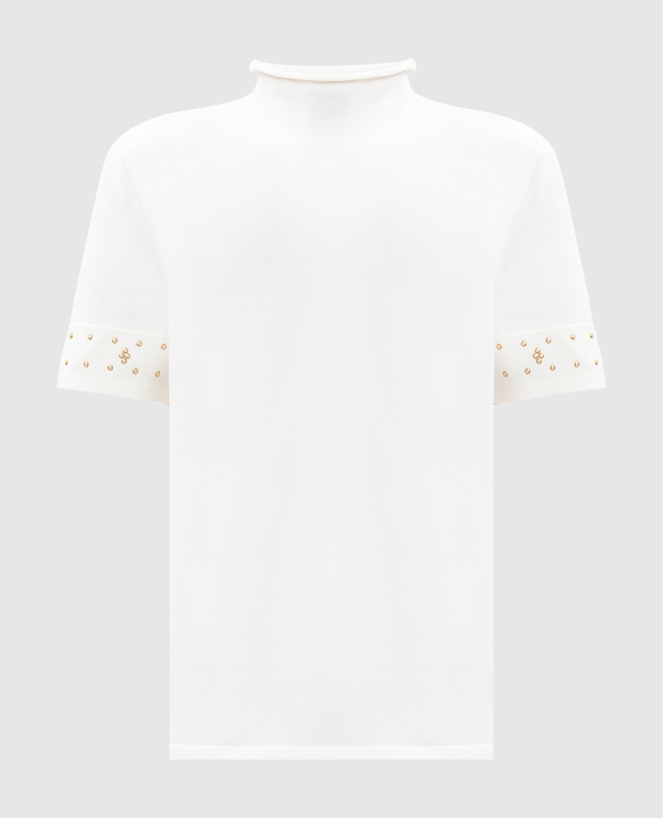 White top with crystals Twinset